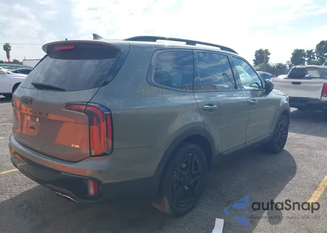 2025 Kia Telluride Ex X-Line из США, поврежденный, VIN 5XYP3DGC0SG606442